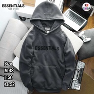 เสื้อสเวตเตอร์มีฮู้ด Essentials fear of god hoodie สำหรับผู้ชายและผู้หญิง