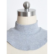 Half Turtleneck Fake Collar Unisex All-Match Base Collar Fake Collar Solid Color Autumn Winter Warm 