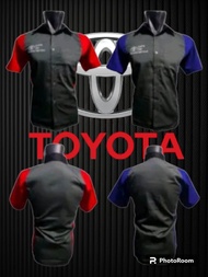 baju marketing TOYOTA NASIONAL/baju kemeja pria/baju dealer/kemeja casual