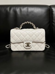 CHANEL 23A CF 羊皮 單肩斜跨包