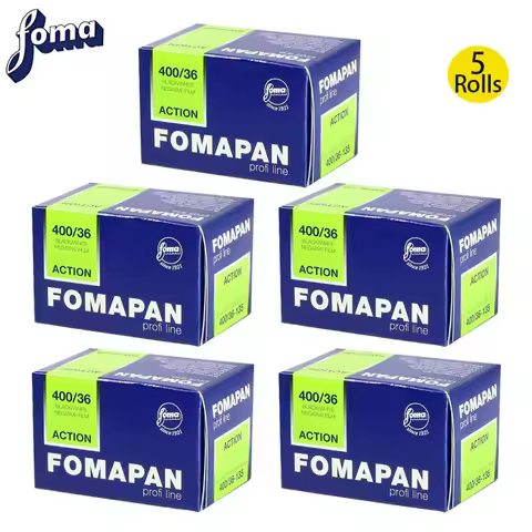 Fomapan Action 400 135 Black and White Film 36 Exposure Per Roll Black and White Films 1-10 Rolls fo