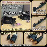 STANG LAS ARGON TANG LAS ARGON PUTER PENCET TIG TORCH MANUAL OTOMATIS - MAJUBERSAMA 25