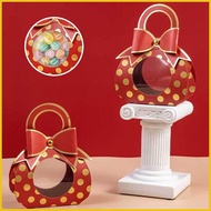 Wedding Favor Boxes for Guests Elegant Clear Window Decor with Handle Party Favor Boxes for Candy Ch