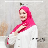 HIJABWANITACANTIK BEEME SERIES LYTHA |KERUDUNG SEGIEMPAT POLOS KANCING SIZE 115X115CM-JILBAB KEKINIA