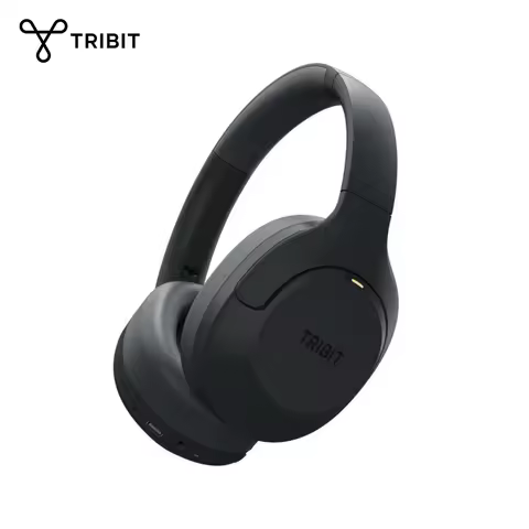 Tribit QuietPlus 81 ANC Headphones, XBass, 110H Playtime, Bluetooth 6.0, 6 Custom EQ, Foldable Bluet