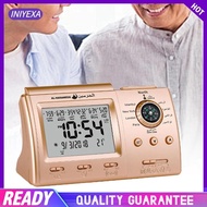 [Iniyexa] Azan Alarm Clock for Home Decor Date Azan Table Clock for Office Home