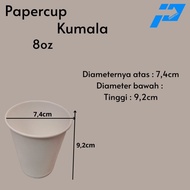 / Paper Cup / Coffee Cup Kumala 8oz