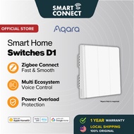 Aqara Smart Wall Switch D1 No Neutral Wire ZigBee Smart APP (w/o Neutral wire) Smart Experience