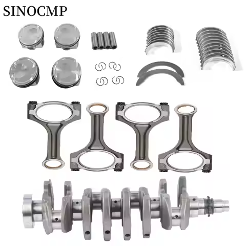 G4FJ 1.6L Turbo Engine Con Rod Crankshaft Main Pistons Bearings Kit 23410-2BCA0 21030-2B700 For Hyun