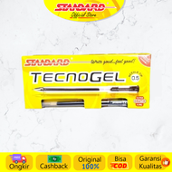 Standard Pen - Tecnogel 0.5 (Pulpen Ballpoint Alat Tulis Pena Pen)