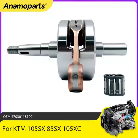 Motorcycle Parts Crankshaft Assembly Connecting Rod 47030118100 For KTM 105SX 85SX 105XC 85XC TC85 0