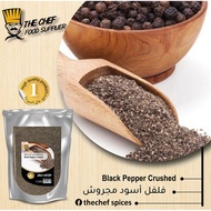 100% PURE BLACK PEPPER COARSE / Lada Hitam KASAR ASLI / 100g natural organic