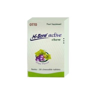 Hi-Bone Active Chew / Strawberry / Grape 30 tablet - Hibone Active - Hi bone Suplemen Kalsium Memeli