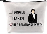 G2TUP Adams Driver inspired Gift Single Taken Mentally Dating Adam Driver Makeup Bag Adam Driver Fan