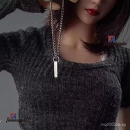 Best-selling in stock 1/6 Trendy Soldier Necklace Model Pendant Sweater chain accessory Men and Wome
