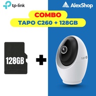 Tapo C260 + TP-Link 128G Card, Face Detection, TP-Link 360 Degree Rotation
