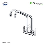 SRTWT5712 SORENTO Double Wall Mounted Kitchen Sink Tap