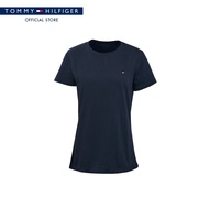 Tommy Hilfiger เสื้อยืด ผู้หญิง รุ่น XW0XW02258 BEH - สีดำ