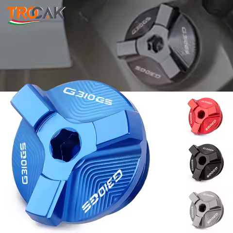 Motorcycle Engine Oil Filter Cup Plug Cover Screw For BMW G310R G310GS 2017 2018 2019 2020 2021 2022