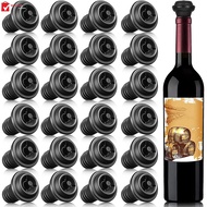 24pcs Wine Stoppers Resealable Vacuum Wine Stopper Silicone Wine Saver Practical Wine Saver SHOPSKC0091