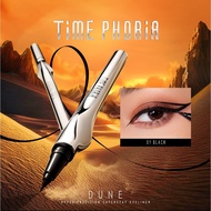 TIMEPHORIA Dune Hyper-Precision Superstay Black Eyeliner Ultra-Fine Nib Smooth Liquid Longlasting Wa