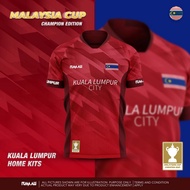 KUALA LUMPUR JERSEY Kuala Lumpur City Fc Jersey 2023 Tshirt Malaysia Jersey Red Football Jersey Retr