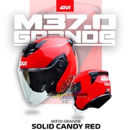 HELMET GIVI M37.0 CANDY RED GRANDE 100%ORIGINAL GIVI HELMET GIVI M37 DOUBLE VISOR ACCESSOIRES MOTOR