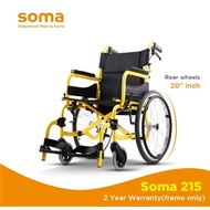 Karma Soma 215 Lightweight aluminum wheelchair. Semenanjung Only