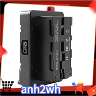 Power Adapter Mount Plate for Mini Nano V/V Mount Battery to NP-F NP-F960 NP-F970,D-Tap for Camera/L