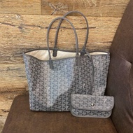 กระเป๋า Goyard Goyard Star สไตล์เดียวกันกระเป๋าตะกร้าผักกระเป๋าช้อปปิ้งผ้าใบความจุมากแม่สามีทันสมัยกระเป๋าทรงสี่เหลี่ยมมีหูหิ้วสะพายไหล่