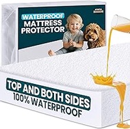 Utopia Bedding Aloe Vera Mattress Protector, Breathable Mattress Protector Premium 240 GSM (Twin)