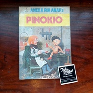 buku pinokio jadul lawas antik anak anak