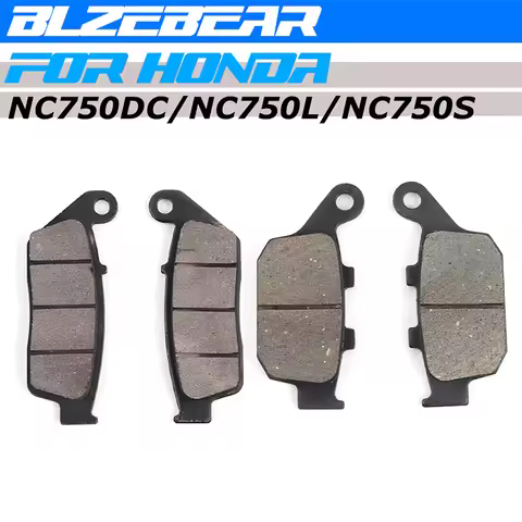 Motorcycle Front Rear Brake Pads Kits For HONDA NC750DC Integra 2014 2015 2016 NC750L 2016-2017 NC75