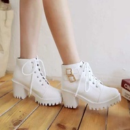 Trendy WOMEN'S HEELS BOOTS KOREAN ZIPER BOOTS