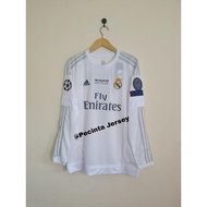 Retro Jersey Rare Grade AAA Long Sleeve Real Madrid Home 2015 2016 Final UCL RONALDO