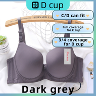 SISTER HOOD BRA BCDE Cup Full coverage 36C 38C 40C 42C 44C 36D 38D 40D 42D 44D 46D Cup Full Wired Pu