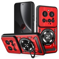 เคส Xiaomi 15 Ultra 5G ฝาหลังเกราะกันกระแทกเคสมือถือแหวนแม่เหล็กในรถยนต์สำหรับ Xiomi Mi 15 Ultra 15 