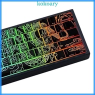 KOK Original Profile Keycaps 74Key Backlit Keycaps Chinese Loong Theme for 60 61 65 67 68 Gaming Key