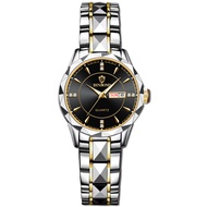 TRILLION ID Jam Tangan Luxury Wanita Stainless Steel JW 42 Tahan Air -Jam Tangan Wanita Elegant Anti