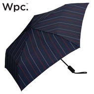 【💥W.P.C. 雨傘系列】Wpc. UX LIGHT-WEIGHT ASC 短雨傘 折疊傘 縮骨遮 深藍條紋 日本直送
