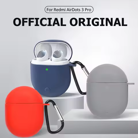 Soft Silicone Earphone Cover For Xiaomi Redmi Airdots 3Pro Buds 3 Pro Wireless Headset Earbuds Prote