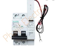 เมนเซอร์กิตเบรกเกอร์กันดูด/กันรั่ว 50 แอมป์ 1 เฟส HACO รุ่น R09  Residual Current Circuit Breaker Wi