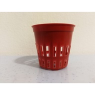 Diameter 5.5cm x 5cm heght mesh pot hydroponics net bas aquaponic hydroponic nft hydrro mesh net pot