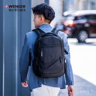 HY-JD Wigo（WENGER）Swiss Army Knife Business Casual Laptop Backpack Student Schoolbag Large Capacity Upgrade JSWX