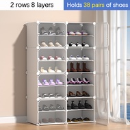 CHIC lemari tasTahan Debu Rak Sepatu Portable Transparan Shoe Cabinet Multi-lapisan Shoe Organisers