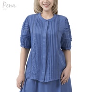 Pena house เสื้อเบลาส์ คอกลม แขนพอง PWSS112401
