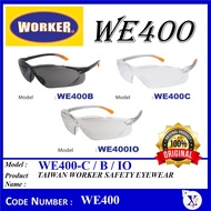 WE400- TAIWAN WORKER PREMIUM SAFETY EYEWEAR SAFETY GOGGLES WE400B WE400C WE400IO