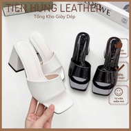 Women's high heels 5cm to 7cm high, shiny leather, beautiful heels heels for women