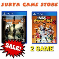 PS4 NBA 2K Playgrounds 2 R2 and the Division R3 Video Games
