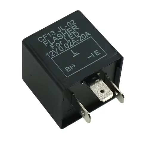 3-Pin CF13 JL-02 0.02A 20A 12V Car Flasher Relay for LED Fix Turn Signal Hyper Flash